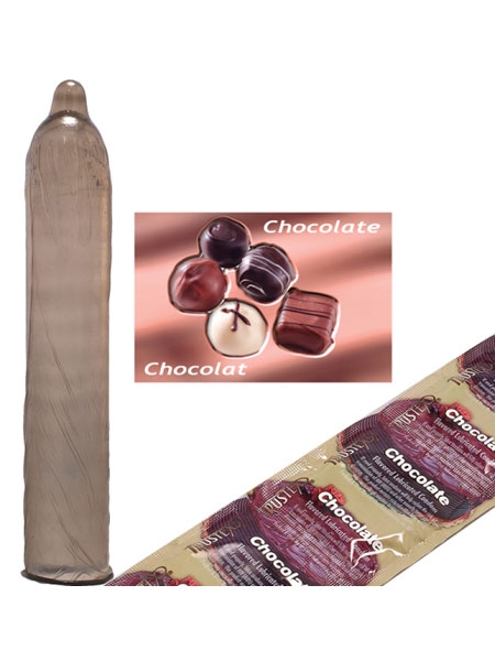 Condom Trustex au Chocolat