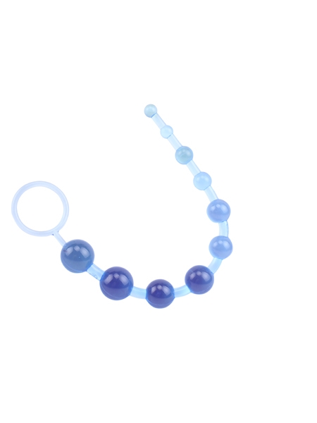 Sassy perles anales - Bleu