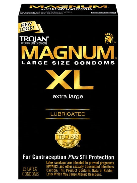 Magnum - Condoms de Trojan - Paquet de 12