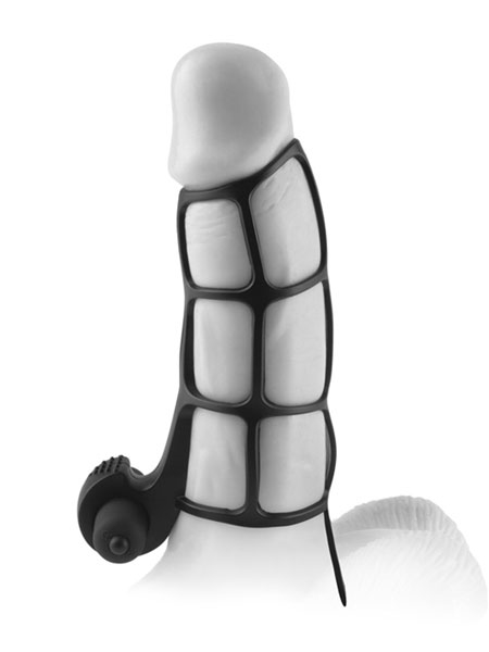 Deluxe Silicone Power Cage - Noir