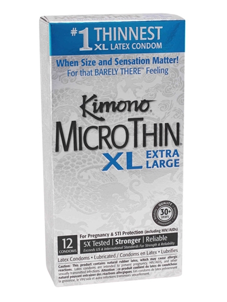 Microthin XL paquet de 12 - Kimono