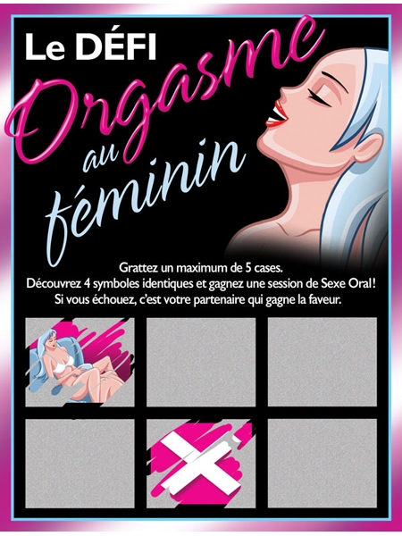 Défi Orgasme au Féminin - Ozzé