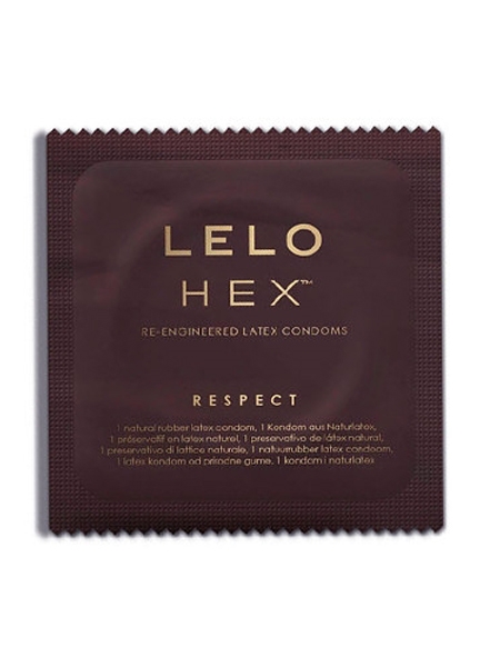 HEX Condoms Respect XL - Paquet de 12 - Lelo